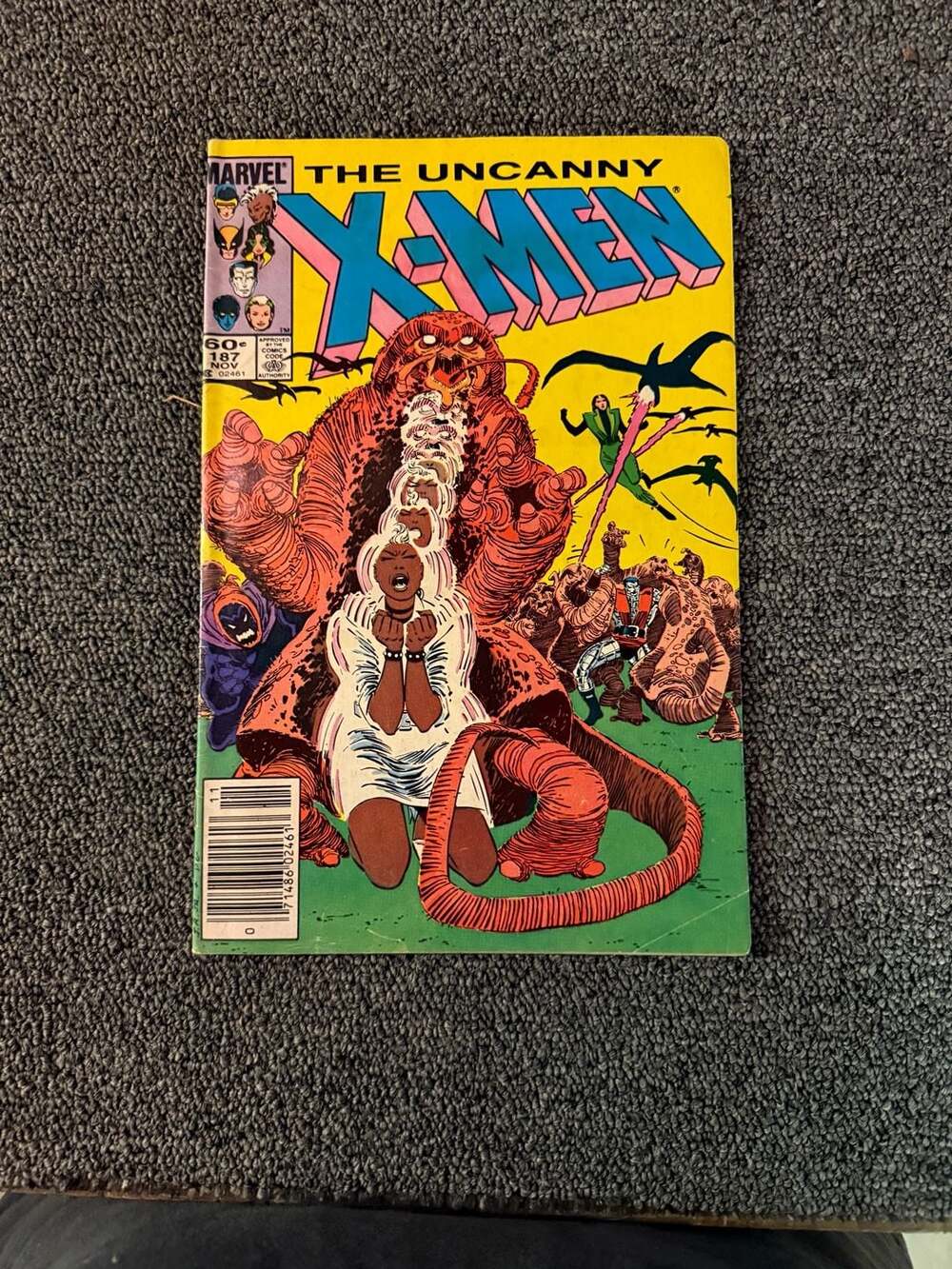 The Uncanny X-Men #187 Marvel Comic Book